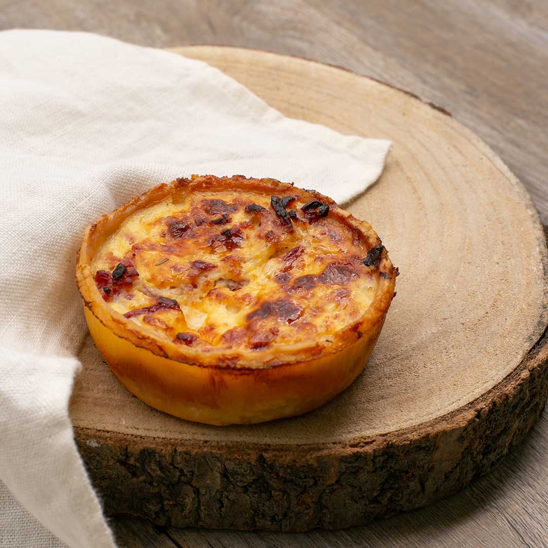 quiche lardon pause salée sauce quiche lardon fumé emmenthal boulangerie pâtisserie Lafitau Brignoles 83