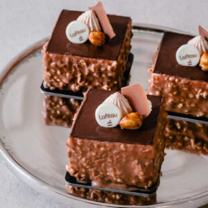 Diabolo pâtisserie ganache montée chocolat Tanariva biscuit brownie mousse Gianduja mousse vanille de Madagascar boulangerie pâtisserie Lafitau Brignoles 83