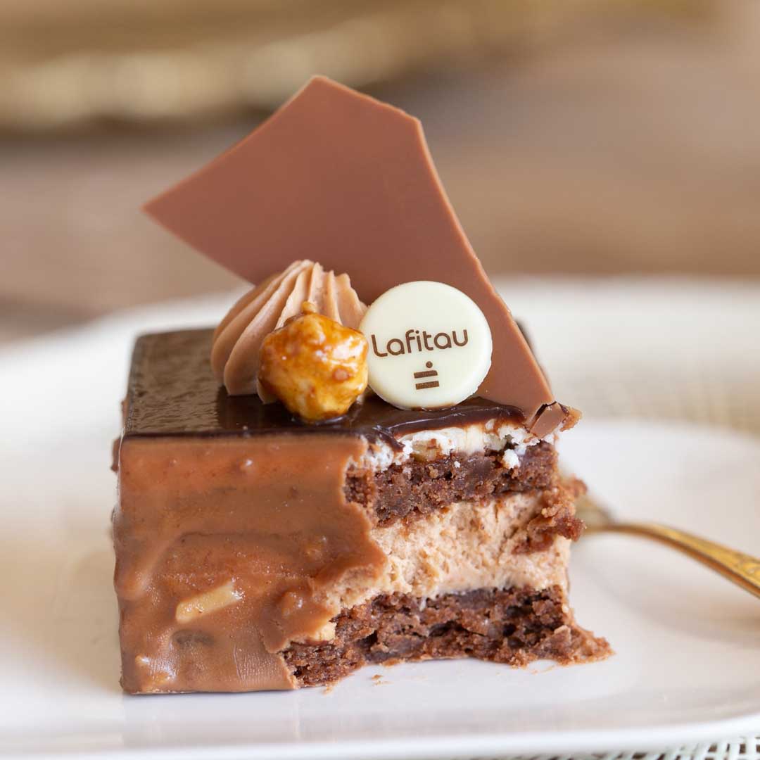 Diabolo pâtisserie ganache montée chocolat Tanariva biscuit brownie mousse Gianduja mousse vanille de Madagascar boulangerie pâtisserie Lafitau Brignoles 83