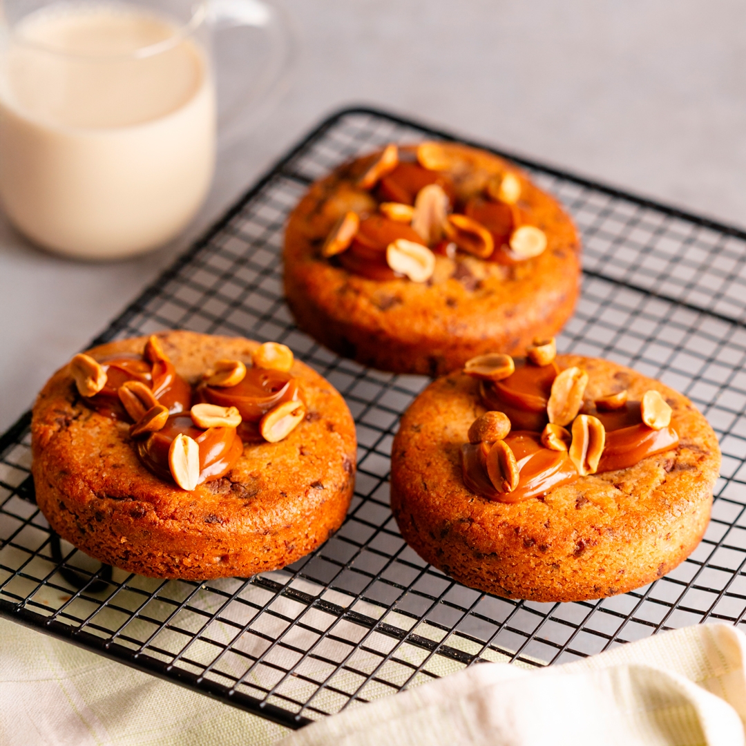Cookies gourmand cacahuètes et caramel - Boulangerie pâtisserie Lafitau Brignoles 83