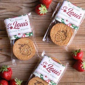 Biscuits Saint-Louis à la fraise de Brignoles - boulangerie pâtisserie Lafitau Brignoles 83