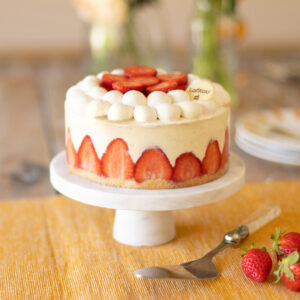 Fraisier à la fraise de Brignoles - boulangerie pâtisserie Lafitau Brignoles 83