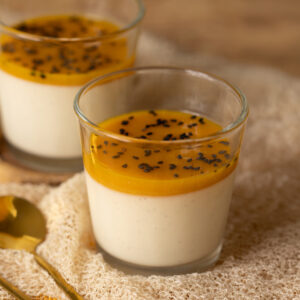 Panacotta mangue /passion - boulangerie pâtisserie Lafitau Brignoles 83