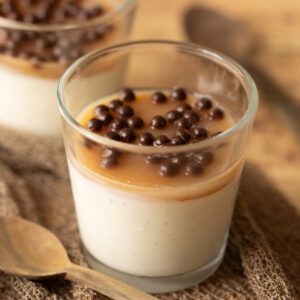 Panacotta poire - boulangerie pâtisserie Lafitau Brignoles 83
