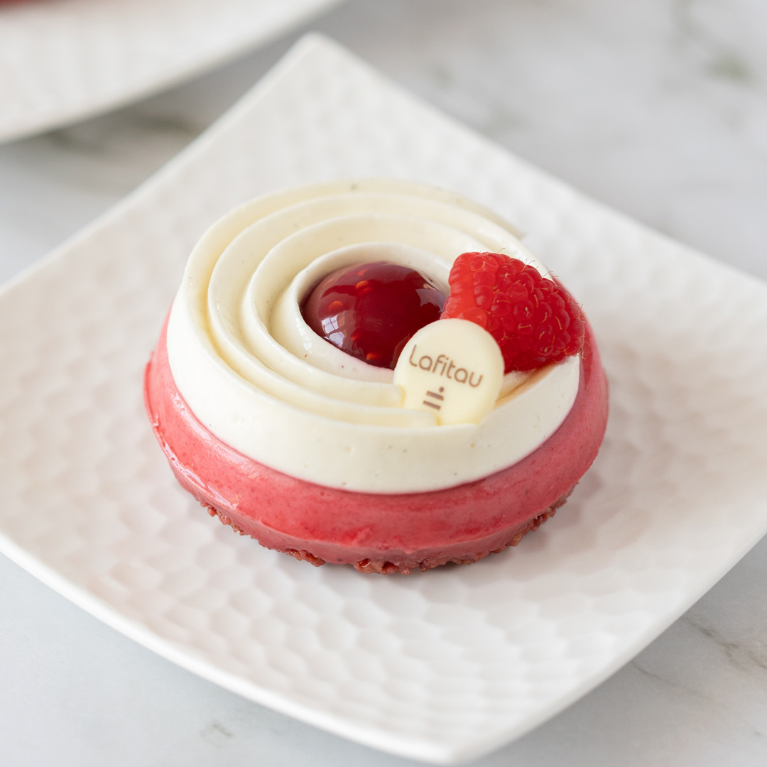 Éclat framboise - boulangerie pâtisserie Lafitau Brignoles 83