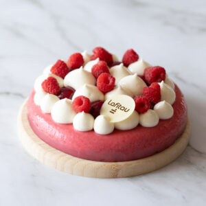 Éclat framboise - boulangerie pâtisserie Lafitau Brignoles 83