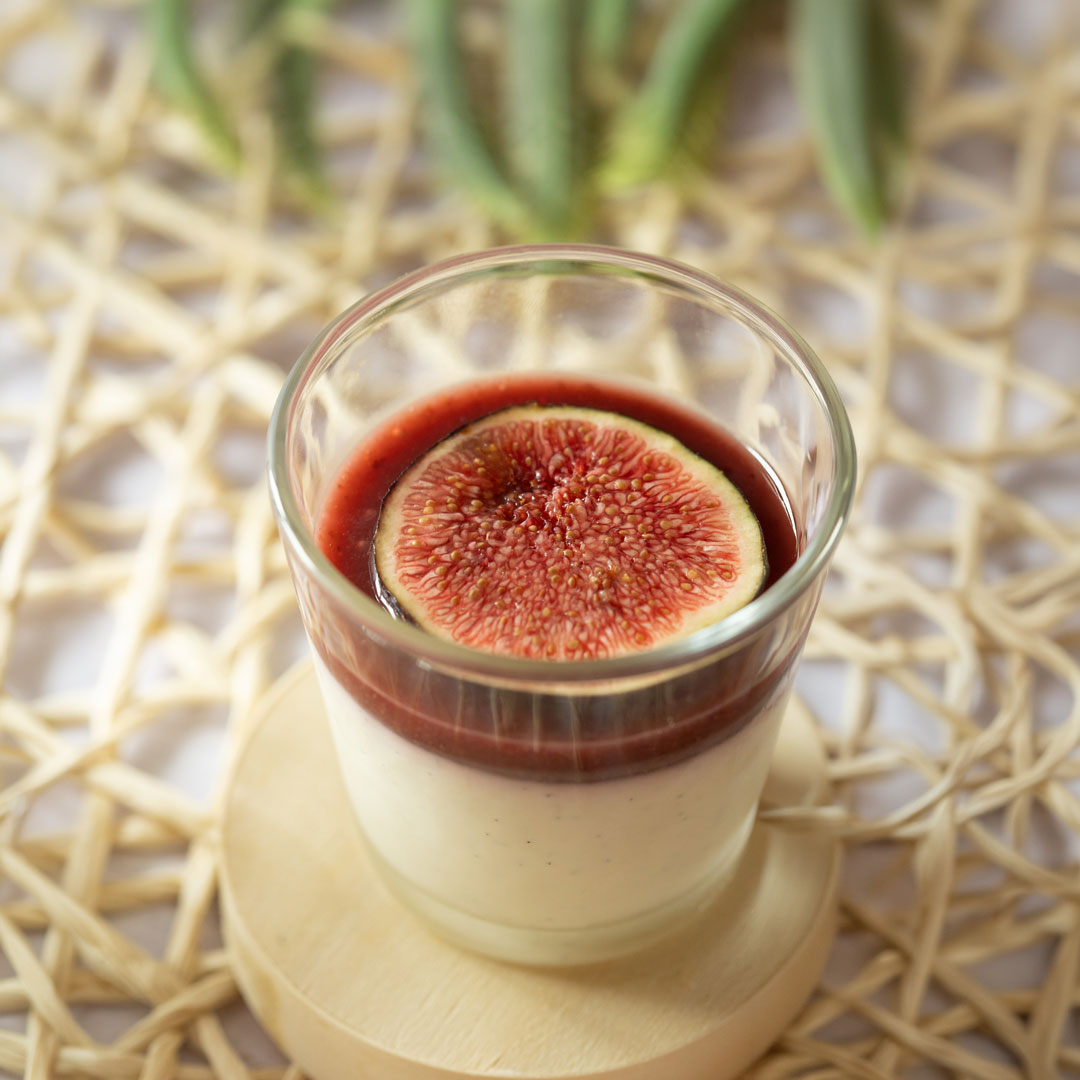 Panacotta figue -boulangerie pâtisserie Lafitau Brignoles 83