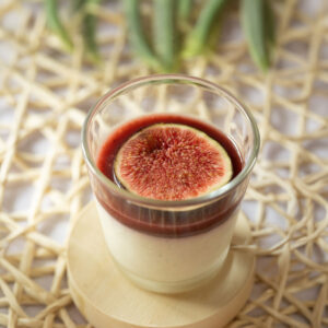 Panacotta figue -boulangerie pâtisserie Lafitau Brignoles 83