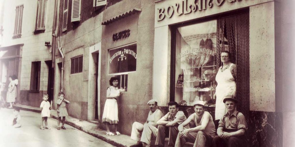 lafitau notre histoire 1950 lancement de notre boulangerie en famille jean et roger - boulangerie patisserie lafitau brignoles