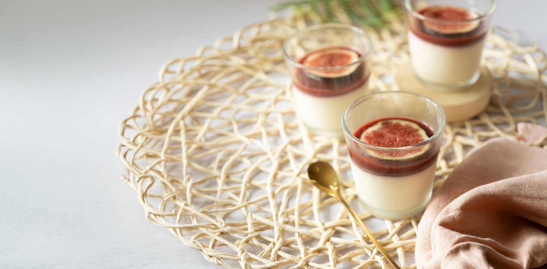 Panacotta figue